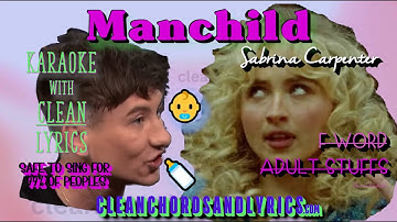 Thumbnail of MANCHILD Sabrina Carpenter KARAOKE with CLEAN LYRICS
