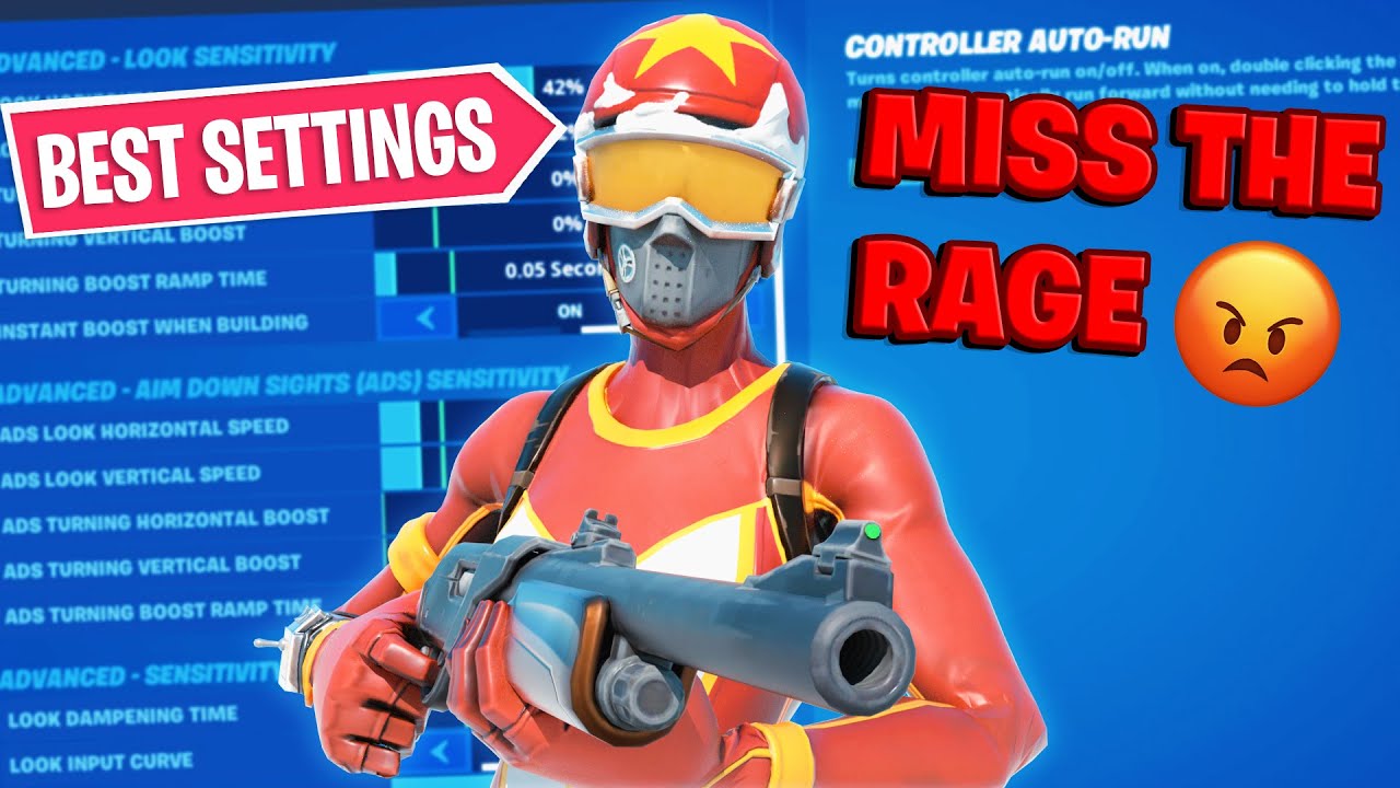 Miss The Rage 😡+ Best Controller Settings - YouTube