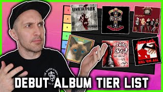 Ranking the WORST and BEST debut albums (tier list)