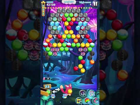 Bubble Mania level 687 with 3 Stars