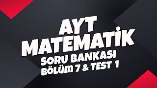 AYT Matematik Soru Bankası Bölüm 7 Test 1