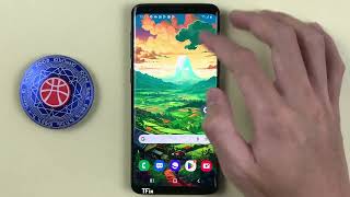 Quick functions on the toolbar on Samsung S9 Android 10