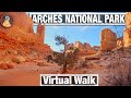 Arches National Park Virtual Walk - Park Avenue Trail - 4k Nature Walk & Treadmill Trail - CityWalks