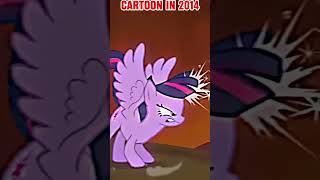 Mlp Caroon In 2023 Vs Cartoon 2014