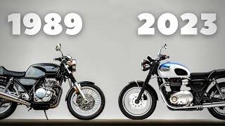 The Strange History of Modern Classic Motorcycles