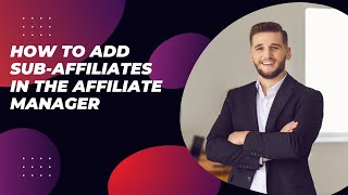 How to Add Sub-affiliates in affiliate manager in go-high level #gohighlevel  #affiliatemarketing