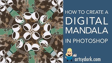 HOW TO CREATE A DIGITAL MANDALA IN PHOTOSHOP