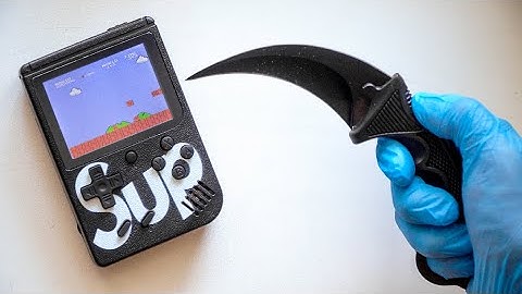 $10 Nintendo NES. Game Boy console CLONE. SUP 400 in 1 Classic Retro Games. Chilled Unboxing ASMR.