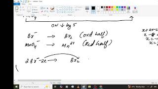 redox reaction balancing of reaction half reaction method