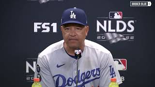 2022 NLDS: Dave Roberts explains Dodgers bullpen decisions