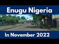 Driving around Enugu Nigeria: Independence layout to Ogui Road/Jacinta Ukwa