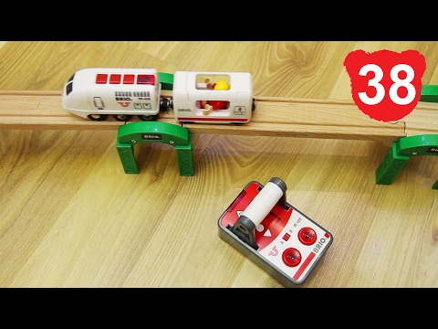 Эпизод 38 : Деревянные игрушки brio RC Travel Train 33510 железная дорога игра брио томас