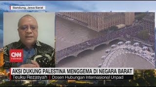 Aksi Dukung Palestina Menggema di Negara Barat