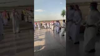 استقبال رحلة الخطوط السعودية من مطار ابها الاقليمي بعرضة جنوبية✈️♥️