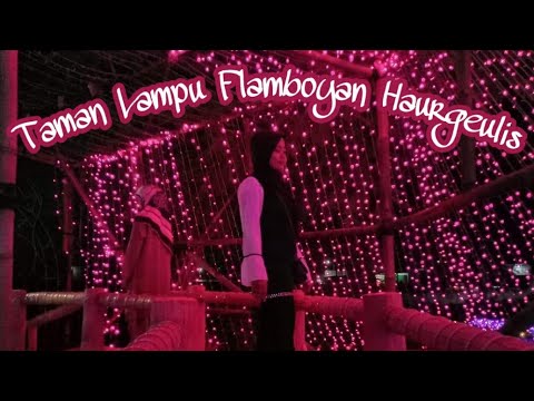 Cinematic Travel Video Taman  Lampu Flamboyan Haurgeulis  