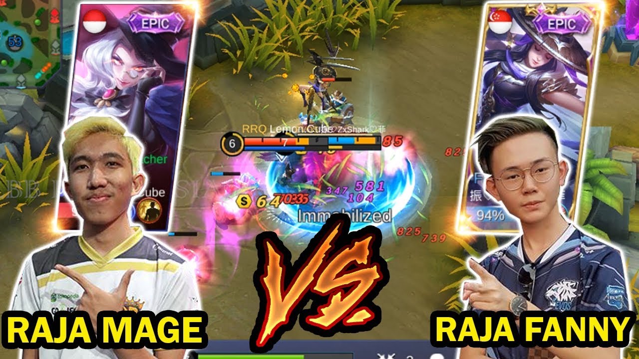 RRQ LEMON BERTEMU EVOS ZXUAN! ALICE LEMON VS FANNY ZXUAN! RAJA MAGE VS RAJA FANNY! WHO'S STRONGER?!