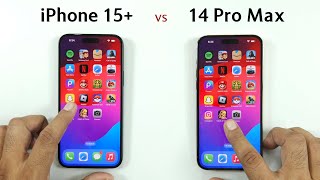 iPhone 15 Plus vs iPhone 14 Pro Max - SPEED TEST