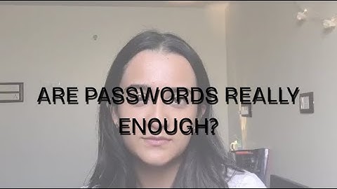 Are passwords really enough for security? #password #cybersecurity #breach #cyber_attacks