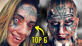 6 People Who Took Their Tattoos Too Far Part 6