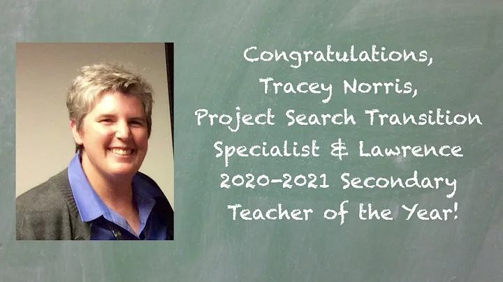 Lawrence Secondary Teacher of the Year - Tracey No...