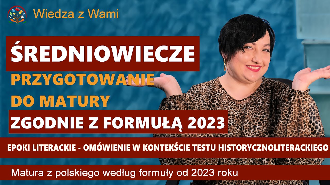 Sprawdzian Epoki Literackie Gimnazjum Chomikuj Średniowiecze epoki literackie do matury według formuły 2023 - YouTube