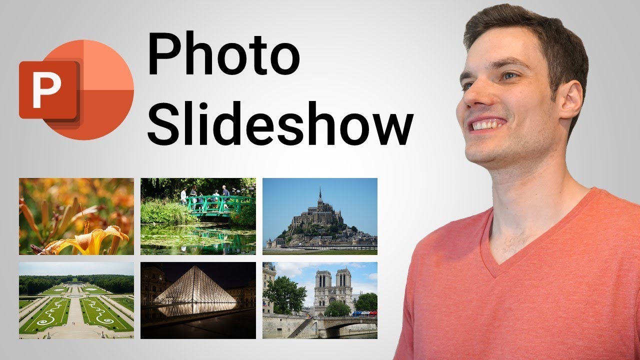 ⁣How to make PowerPoint Photo Slideshow