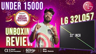 Download Lagu LG 32LQ576BPSA 32 inch HD Ready Smart TV | Under 15000 Smart LED Tv🔥Unboxing \u0026 Review | Hindi MP3