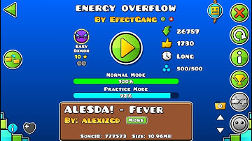 [53 DEMON] "Energy Overflow" (Easy demon) By EfectGang - GD 2.1