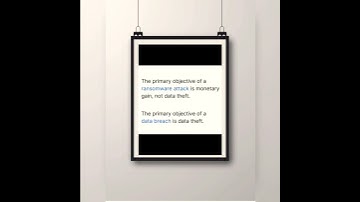 Ransomware Attack vs Data Breach