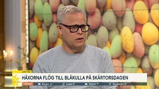 Därför förknippas skärtorsdagen med häxor: ”Häxsabbat med djävulen” - Nyhetsmorgon (TV4)