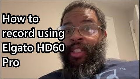 Recording my PlayStation 3 (PS3) using my Elgato HD60 Pro without a splitter