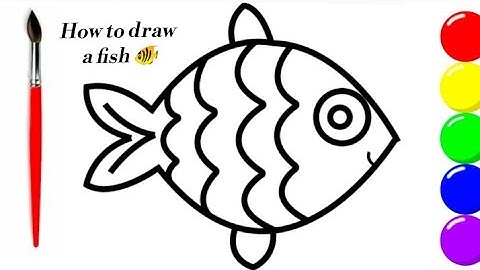 #drawingideas #drawingtutorials#art #howtodraw #artforkidsHow to draw a fish step by step