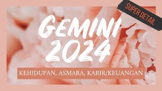 GEMINI 2024 ❤️ MERINDING BANGET GA SIH… KAMU DICINTAI SEMESTA SEGININYA LOH… 🥹🌷🌻🦋