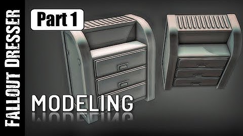 BLENDER: FALLOUT DRESSER (PART 1)
