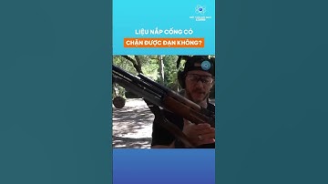 Thử nghiệm liệu nắp cống có chặn được đạn không?