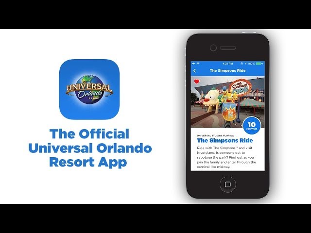 Guide to the Official Universal Orlando Resort App