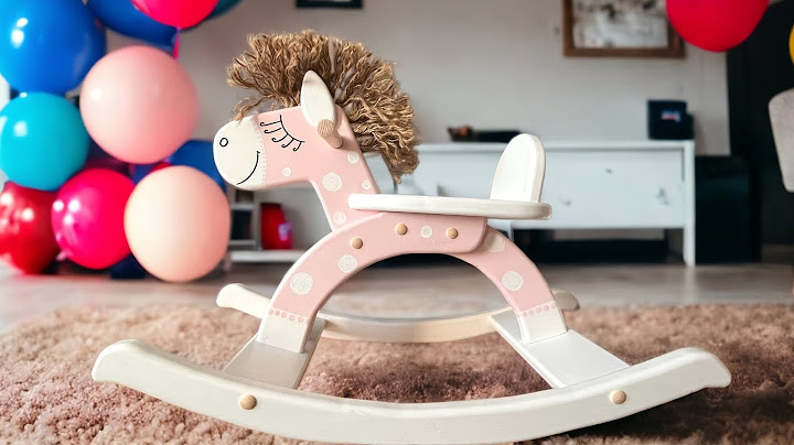 I Built a Rocking Horse for My Baby (and it ROCKS!)