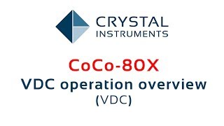 CoCo-80X - Overview of Vibration Data Collection (VDC) Mode screenshot 4