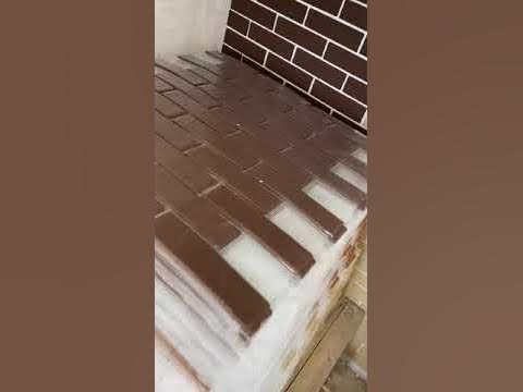 фасадный материал гибкий кирпич - YouTube