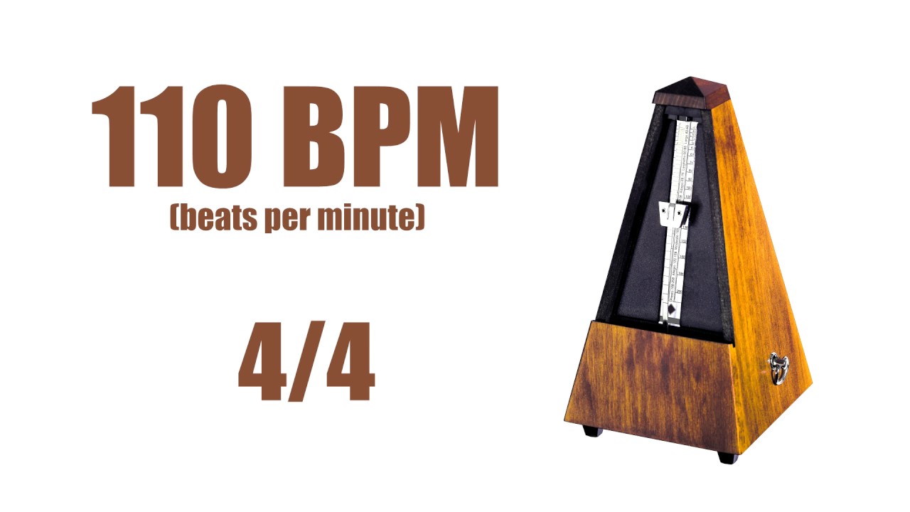 Online Metronome 110 Beats Per Minute 