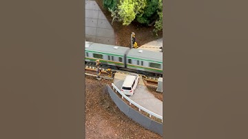 【ハイテク】動くのは列車や踏切だけではありません【新技術】#「रेलवे #train #踏切  #nゲージ  #鉄道模型 #modelrailroad  #railroadcrossing