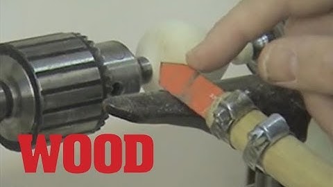 How to Use a Chatter Tool in Woodturning - WOOD magazine