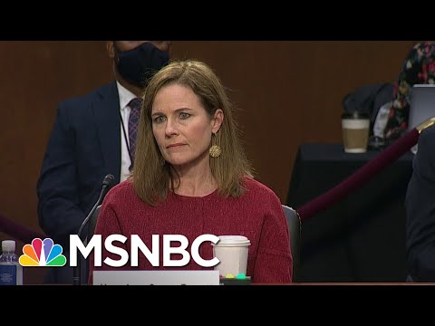 Barrett: 'I Am Not Hostile' To The Affordable Care Act | MSNBC