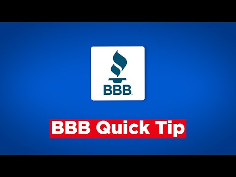 BBB Quick Tip - Websites