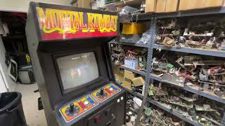 WHY?  Mortal Kombat... In A Defender Arcade Cabinet?