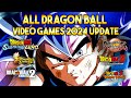 ALL Dragon Ball Video Games 2024 Update (Sparking Zero/Kakarot DLC 6/Xenoverse 2 Next Gen &amp; More)