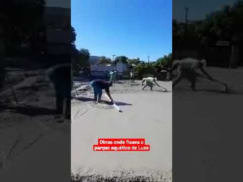 OBRAS ONDE FICAVA O PARQUE AQUÁTICO DA LUSA #shorts