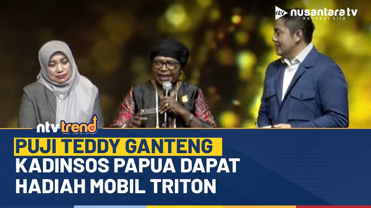 Kadinsos Papua Dapat Hadiah Mobil Triton Usai Puji Seskab Teddy Ganteng: Bulan Depan Ada Itu Barang