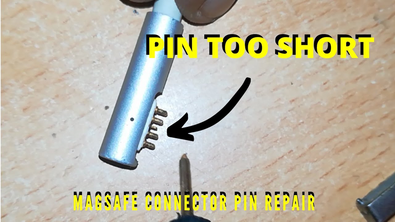 Seraph vedlægge bunke Magsafe Connector Pins Repair #magsafeconnectorpins #magsafeconnectorrepair  - YouTube