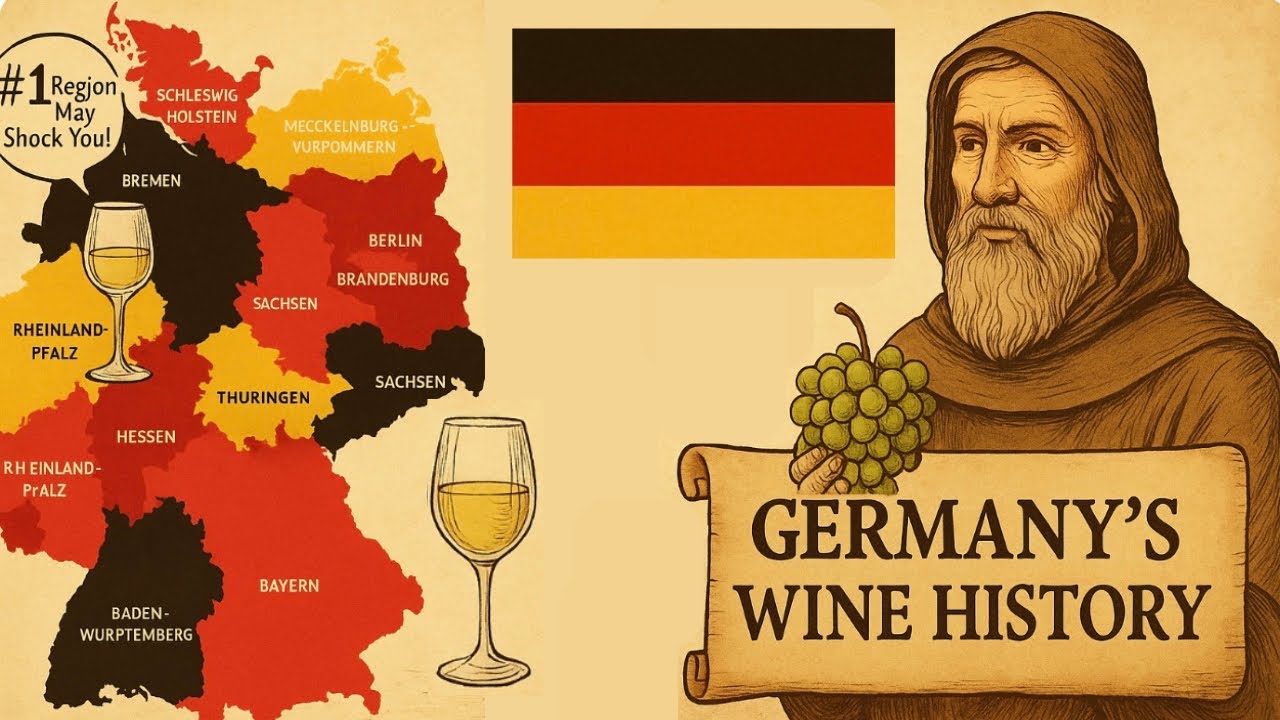 “GERMANY'S Wines and Regions Explained in 14 Minutes : You Won’t Believe Its Origin!”